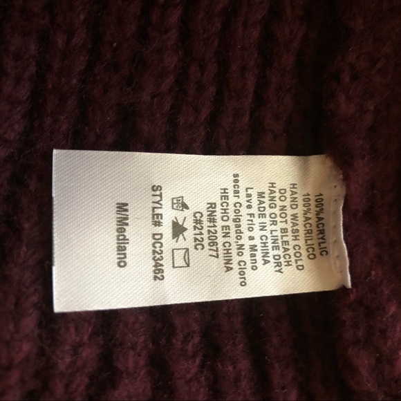 💖Off the Shoulder Knit Dress in Purple - Picture 4 of 4